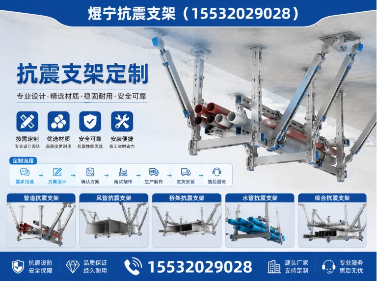 济宁煜宁抗震支架展示图